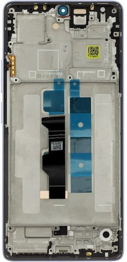 Xiaomi Redmi Note 13 Pro 4G Display LCD + Unitate Touch + Ramă Față Violet Service Pack