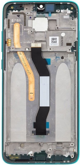 Xiaomi Redmi Note 8 Pro Lcd Display + Touch Unit + Front Cover Green Oem