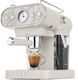 Berlinger Haus Μηχανή Espresso 950W Πίεσης 20bar Λευκή BH-9859