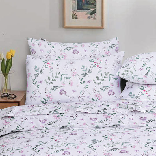 Casa Colori Σετ με Φάσα Floral 50x70cm CCSM5070E-BLOOMING TOUCH