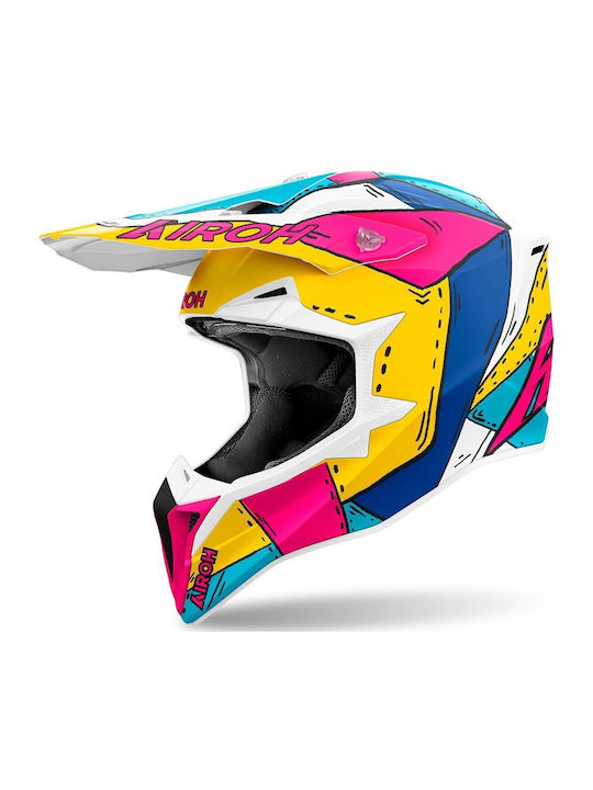 Airoh Wraaap Paint Motorradhelm Motocross ECE 2...
