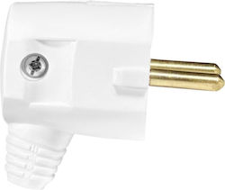 4022 4022 Schuko Plug Side Male Pack of 10 Pieces