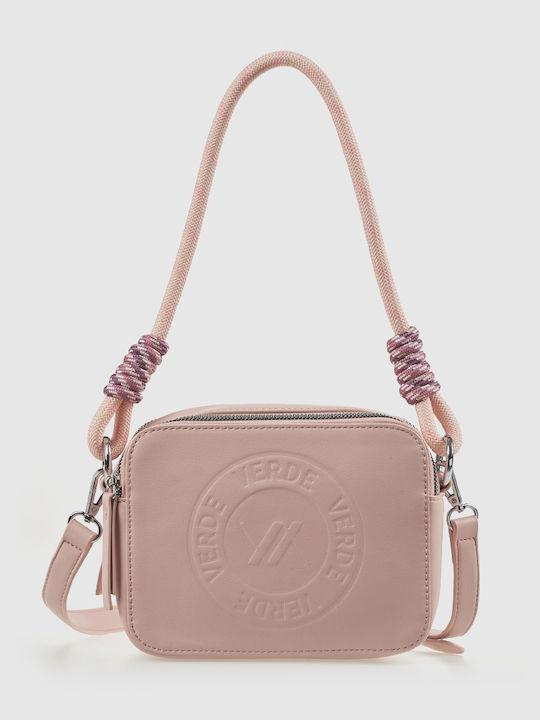 Verde Geantă de damă Crossbody Roz