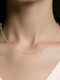Prince Silvero Choker από Ροζ Επιχρυσωμένο Ασήμι