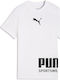 Kids' T-shirt White/black