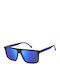 Carrera Unisex Sunglasses with Black Horn-Rimmed Frame and Grey Lens 14/S D51/Z0