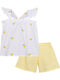 Kids' Set with Shorts Summer 2pcs Yellow