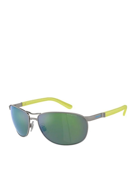 Arnette Men's Sunglasses with Yellow Metallic Frame