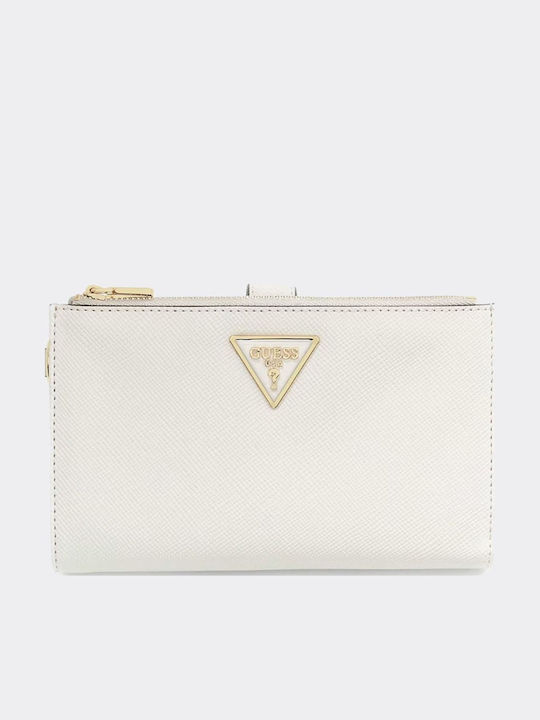 Guess Laurel Ii Μεγάλο Γυναικείο Πορτοφόλι Λευκό