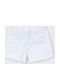 Kinder-Shorts/Bermudas Stoff Weiß