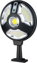 Avizar 70w Outdoor Solar Lamp 360° Swivel Reflectors Black