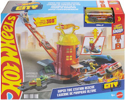 Hot Wheels City - Super Fire Station για 4+ Ετών