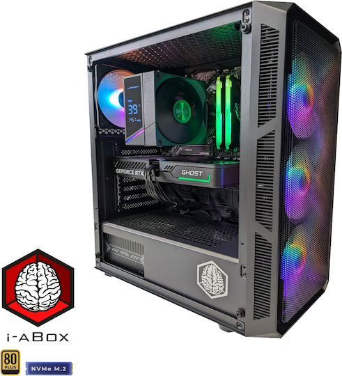 i-aBox Entry lvl v6 Plus Gaming Desktop PC (Ryzen 7-5700X/32GB DDR4/1TB SSD/GeForce RTX 5060/W11 Home)