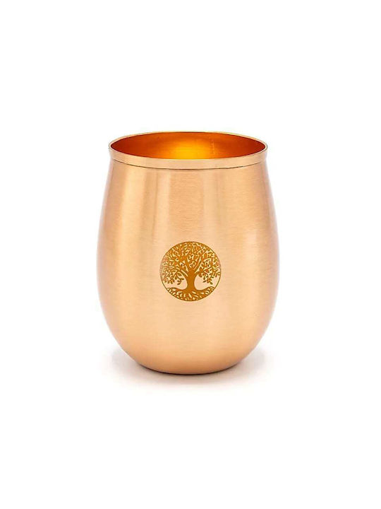 Cană Handmade Din Cupru Pur Tree Life Cupru 350ml