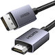 Ugreen Cable DisplayPort male - HDMI male 3m Μαύρο