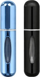 ecarla Travel Perfume Bottles Blue / Black 2 Pi...