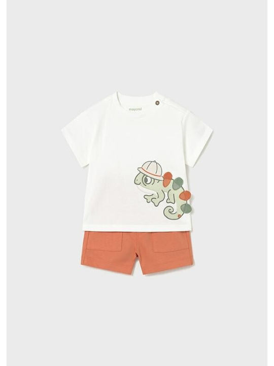 Kinder-Set mit Shorts Sommer 2Stück Orange Play