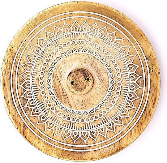Niyamas Raumdüfte Stäbchen Holz Mango Mandala Design 12,5cm