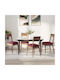 vidaXL Burgundisches Sofa-Kissen