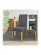 Olympus Еластичен Калъф За стол Dark Grey 65x40см 6бр OLYMB1