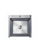 Sanitec Vessel Sink Inox W50xD50cm Gray