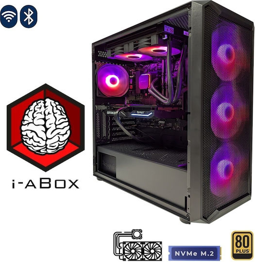 i-aBox Entry lvl v6 C+ Lux Gaming Desktop PC (Ryzen 7-8700F/32GB DDR5/1TB SSD/GeForce RTX 5060/W11 Home)