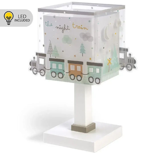 Ango Lumini LED Lampă decorativă pentru copii Night Train Albastru deschis