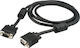Cable VGA male - VGA male Μαύρο 10m FTT6-048