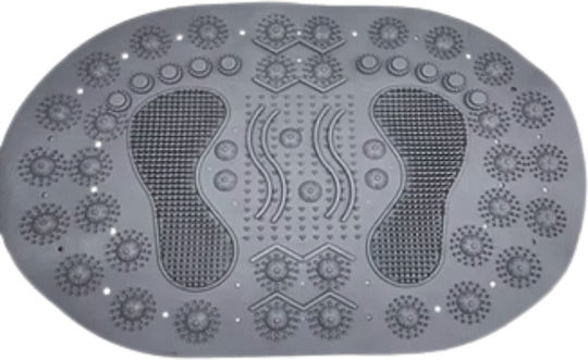 Uncle George Bathtub Non-slip with Suction Cups Gray 40x59εκ.