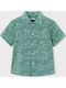 Kids Shirt Short Sleeve Green