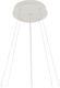 25207 Κιτ Αναρτησης Led Φωτιστικα 25197-25198-25199-25200-25201-25202 Σαγρε Λευκο 25207