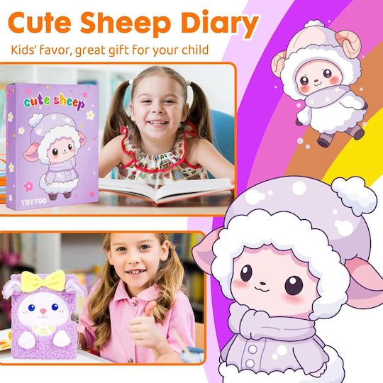 Secret Notebook Diary Children Σημειωματάριο 80 Φύλλων με Λουκέτο Ροζ