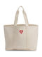 Fabric Women's Tote Bag White