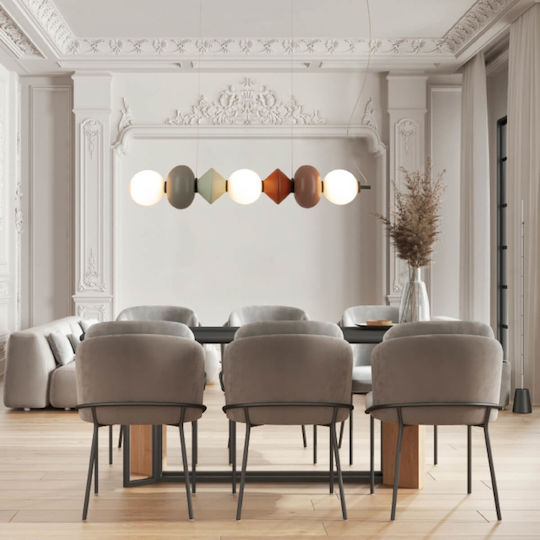 Zambelis Lights Pendant Light Blue