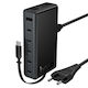 Hoco GaN с USB-A порт и 5 USB-C порта и кабел USB-C 50W Power Delivery / Quick Charge 3.0 Черен (C151A)