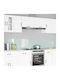 Alb / Alb 110buc / 40x40x110cm