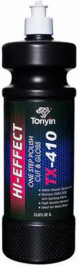 Tonyin Tx410 One Step Polish Cut & Gloss – One Step Polishing Compound 500ml