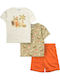 Kids' Set with Pants Summer 3pcs Green