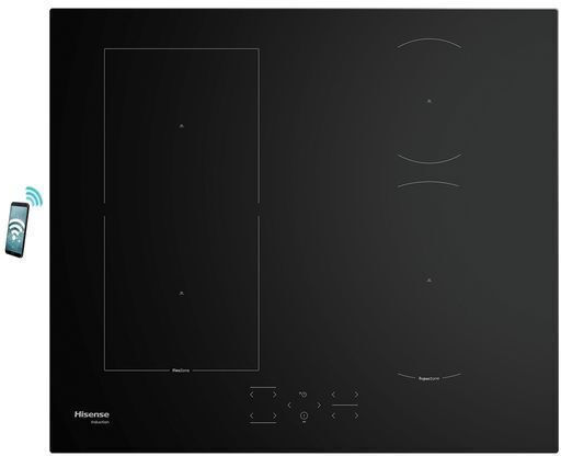 Hisense Plită cu Inducție Autonom cu Funcție de Blocare 59.5x52εκ.