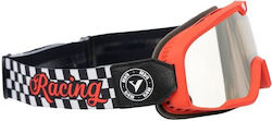 Motocross-Schutzbrille Roadster Rot ByCity
