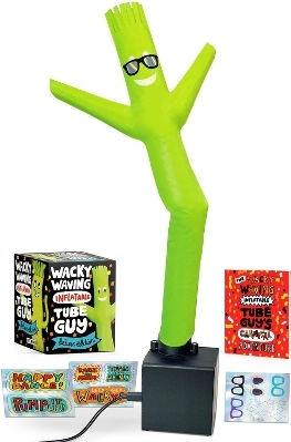 Wacky Waving Inflatable Tube Guy Deluxe Edition: Includes Usb Cable And Vinyl Stickers Conor Riordan Running Press Miniature Editions