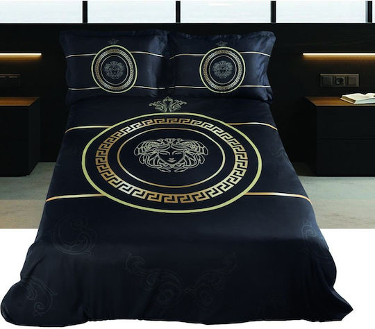 Makis Tselios Home Σετ Πάπλωμα Υπέρδιπλο 240x250εκ. Medusa Πολύχρωμο 3τμχ
