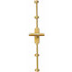 Latch Handle – External Bronze Latch Zogometal No161 – Matte Gold Matte Windows 160cm