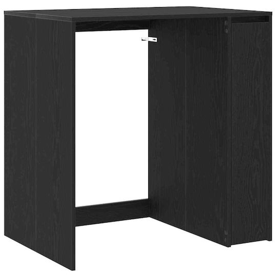 vidaXL Cabinet de baie Mobilier pentru baie L87xA60xÎ89cm Negru