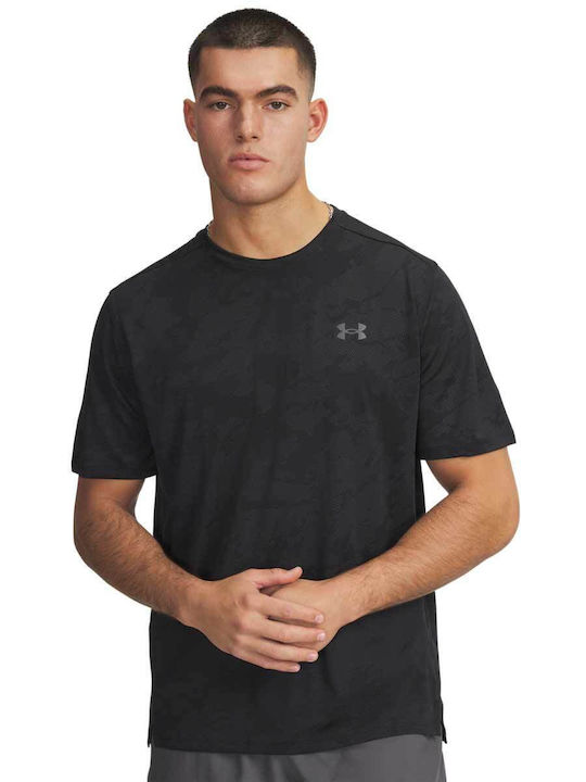 Under Armour Vent Αθλητικό T-shirt Μαύρο