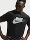 Dri-Fit Sportliches T-Shirt Schwarz