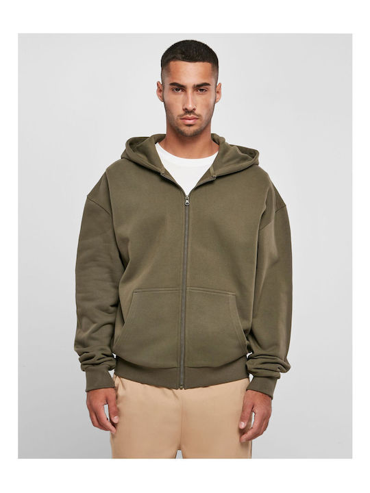 B&C Men's Long Sleeve Promotional Sweatshirt Green