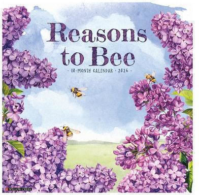 Reasons To Bee 2026 Wall Calendar Willow Creek Press Wlcp