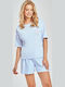 Taro Winter Women's Pyjama Set Blue