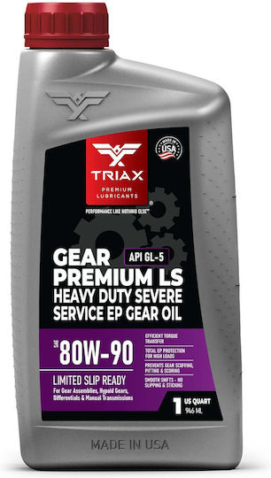 Ulei Transmisie Manuala Triax Hd Gear Premium 80w-90 Api Gl-5 Ls 946 Ml